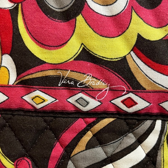 Vera Bradley Multicolor Brown Puccini Floral Tote - Picture 3 of 7